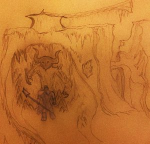 Nbrezor Facing The Ice Demon Himself